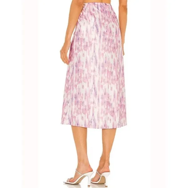 Michael Costello x REVOLVE Cleo Midi Skirt‎ in Purple Pink - Image 7