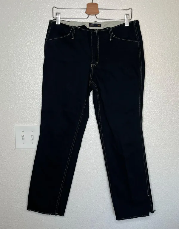 J. Crew dark Wash vintage straight leg jeans size 10 - Image 7