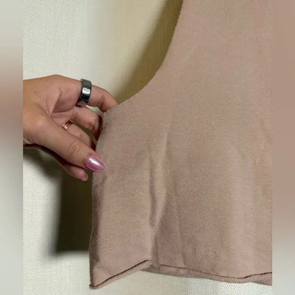 Offline By Aerie Blush Dusty Rose Pink Cropped Muscle Tank Top XS. - Image 5