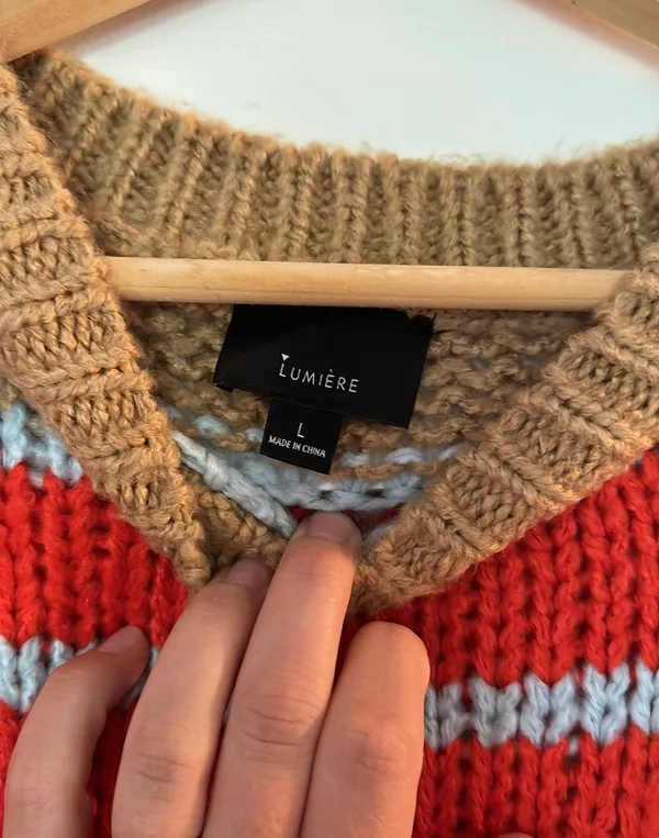 VICI NWT  Striped Knit Sweater - Image 5