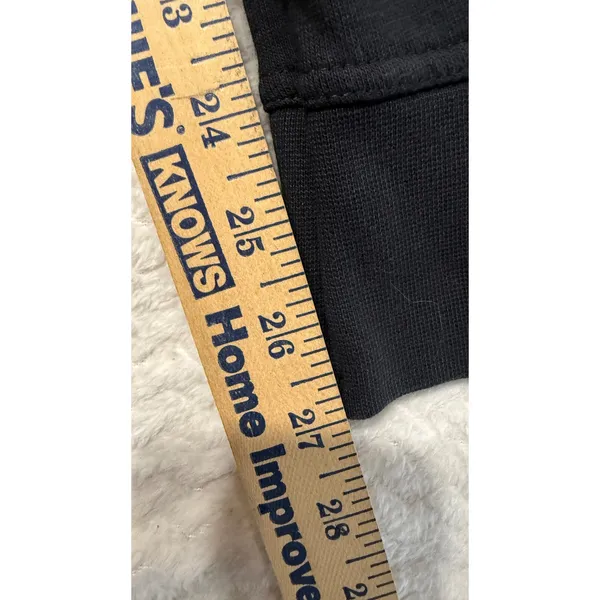 Nike Womens Dri-FIT Tapered Joggers Black Drawstring Sweatpants Large - Image 4