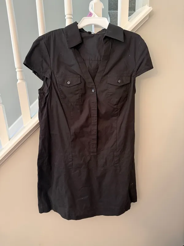 button up dress with pockets - Image 2