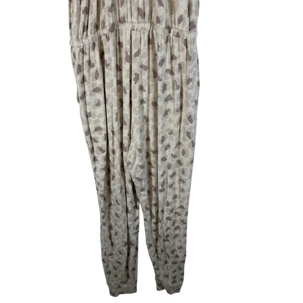 Aerie Jumpsuit Romper One Piece‎ Women's Size XS Multi Colored Elastic Waist - Image 3