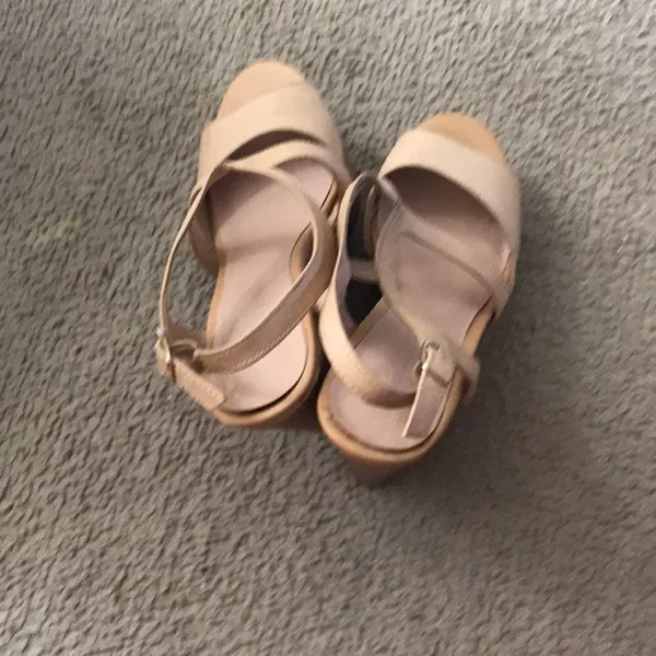 Steve Madden shoes platforms tan - Image 3