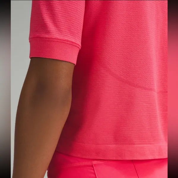 Lululemon Swiftly Relaxed Fit Polo Short Sleeve Shirt - Image 3