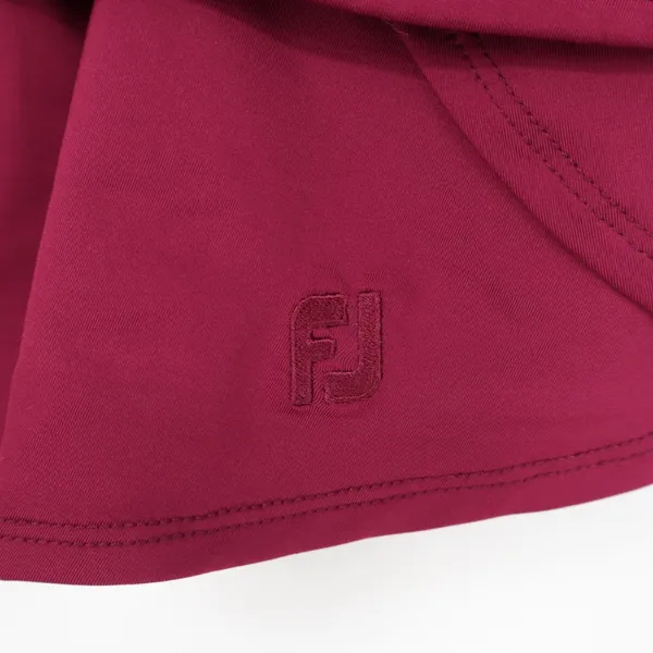 FootJoy Womens Layered Knit Skort Fig Burgundy Golf Tennis Skirt XS - Image 2