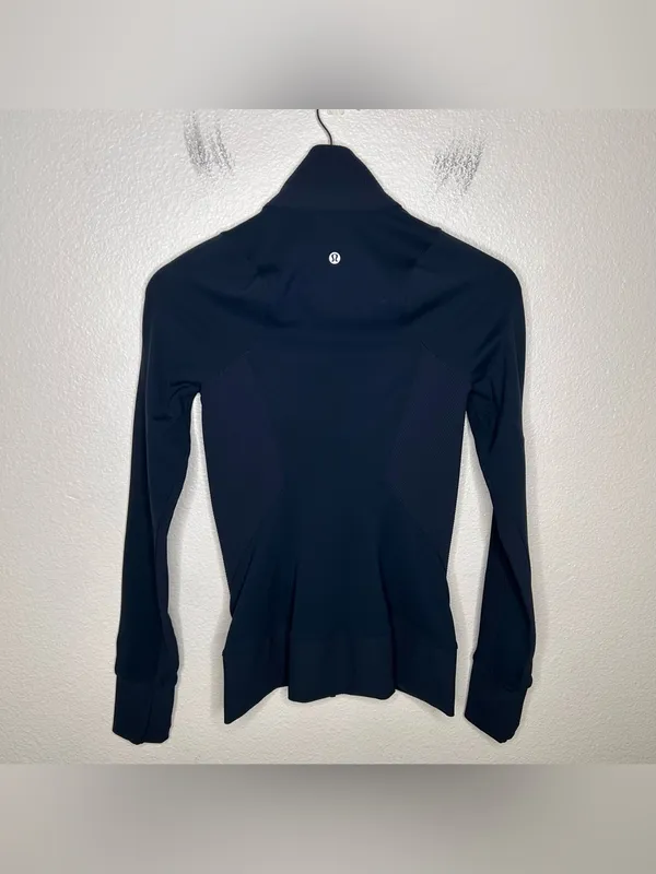 Lululemon Movement To Movement Jacket Nocturnal Teal 4 - Image 8