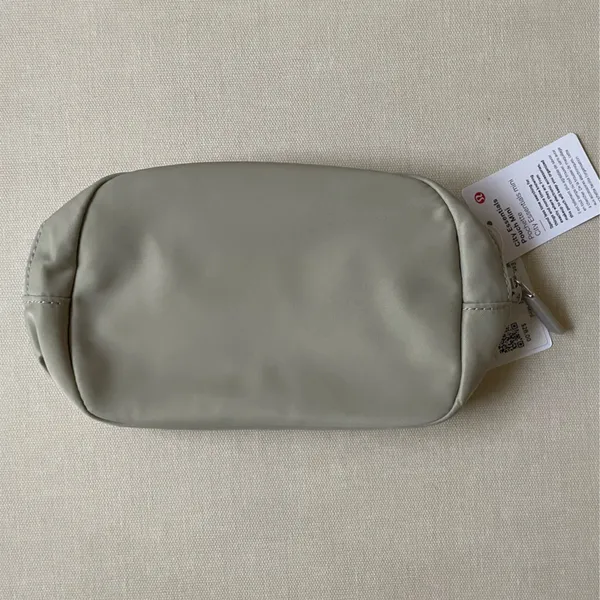 Lululemon City Essentials Pouch Mini - Raw Linen - Image 4