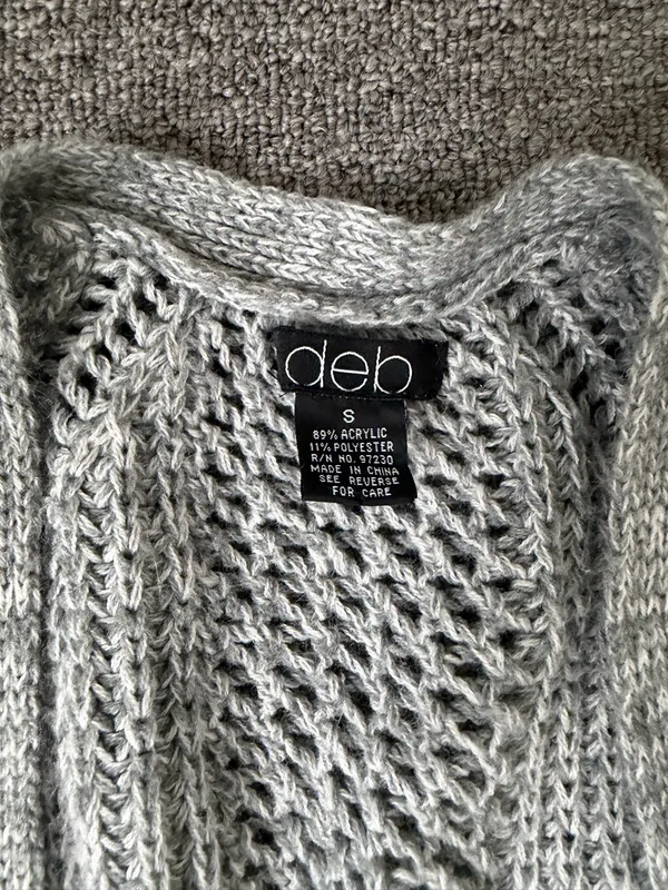 sweater deb Gray - Image 2