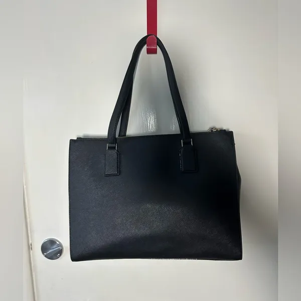Kate Spade Classic Black Tote - Image 4