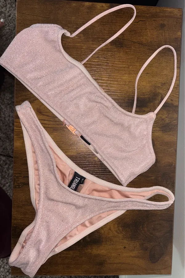 Triangl Mica Bikini Set Blush Sparkle - Image 2