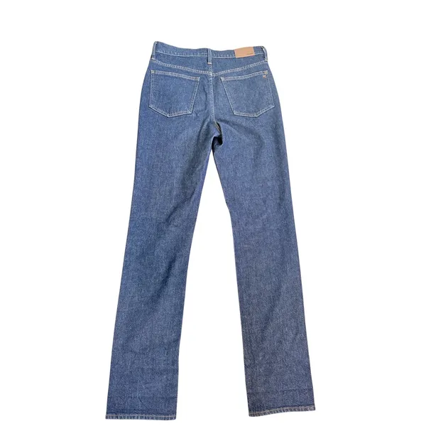 Madewell The Perfect Vintage Full-Length‎ Jean Dark Indigo High Rise 28 NA916 - Image 7