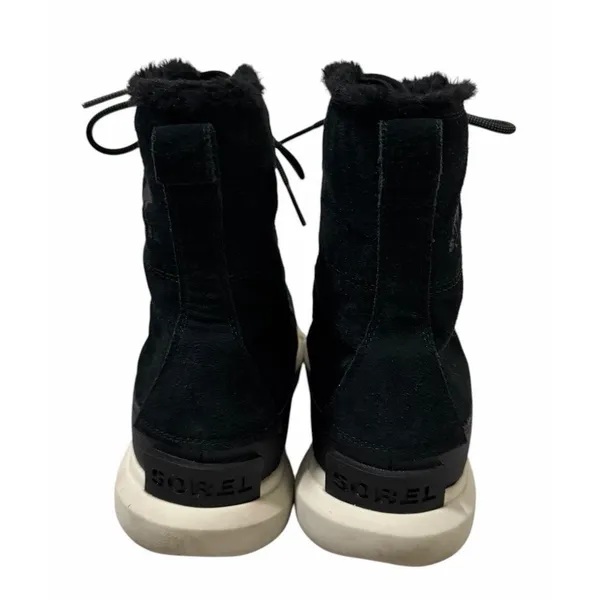 Sorel Explorer II Joan Waterproof Winter Boots Black Women's Size‎ 10 - Image 4