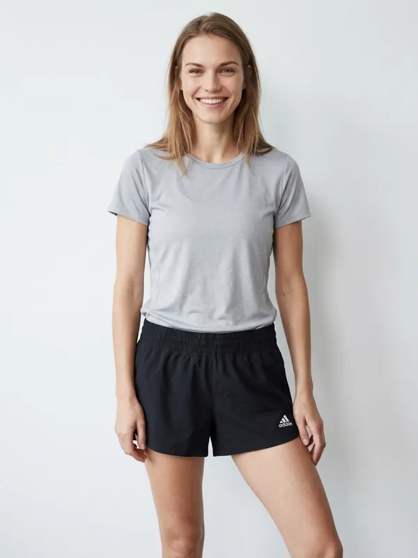 🌐 Adidas Perforated Pacer Shorts in Black | Women’s Sz Sm - Image 8