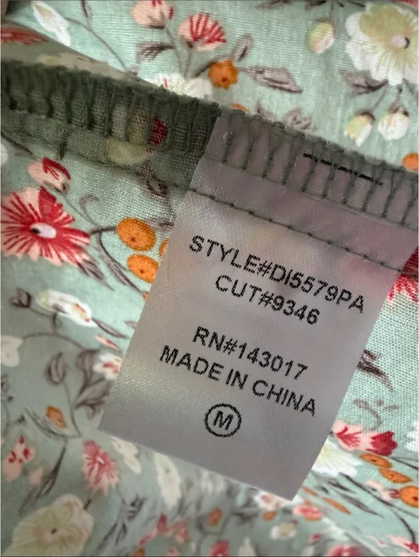 Ces Femme Mint Green Floral Midi Dress - Image 7