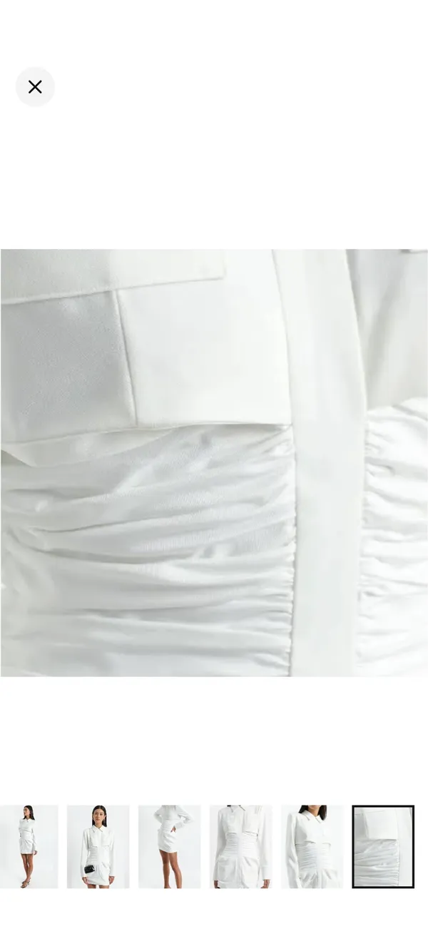 Lioness “The Sweetest Thing” White Minidress | Size S - Image 10