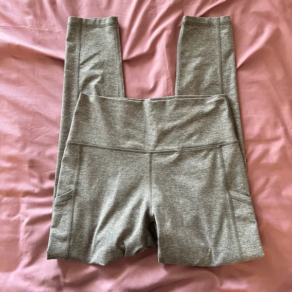 Aerie ‘The Hugger’ Brown Heather Leggings - Image 2