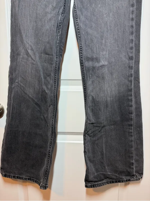 We The Free Ava High Rise Baggy Jeans in Washed Black - Image 6