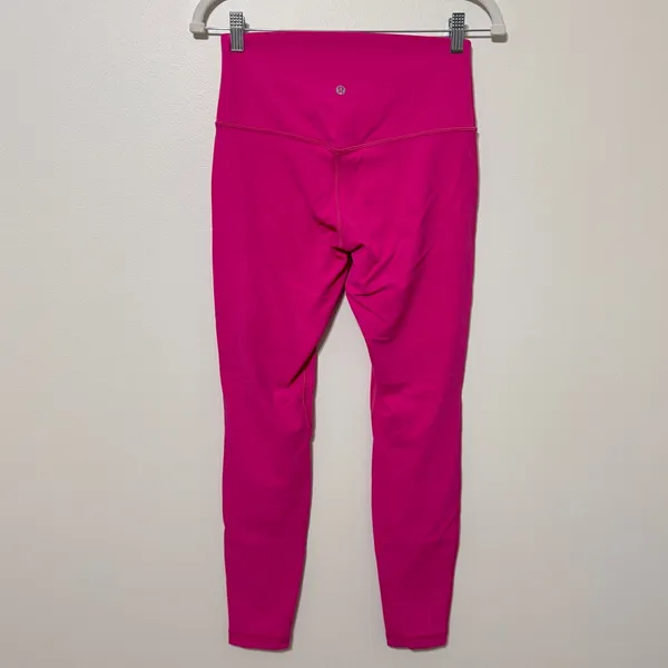 NEW Lululemon Align High-Rise Pant 28" Pink Size 8 LW5CTIS Nulu Double Lined - Image 6