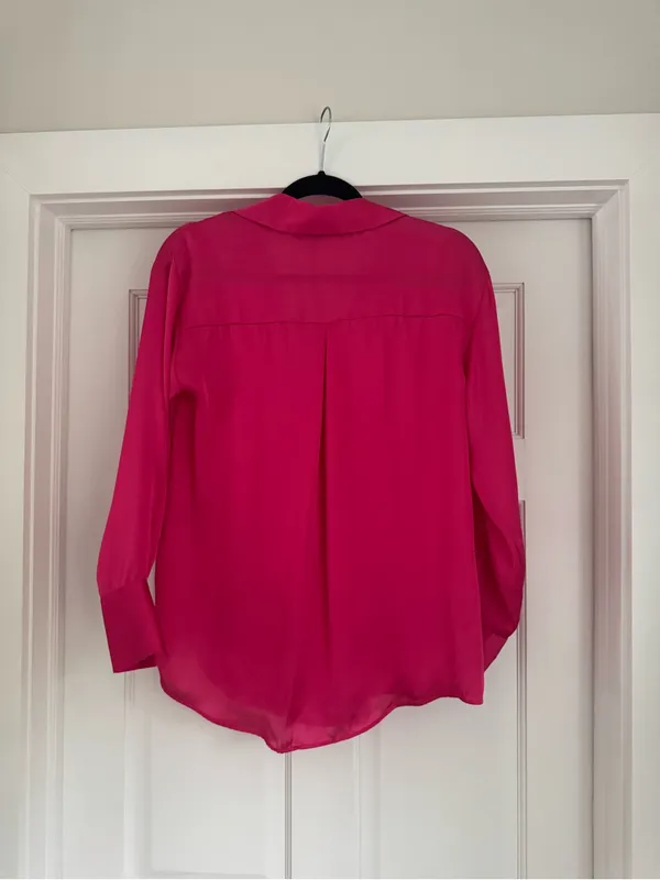 Zara button down satin shirt - Image 2