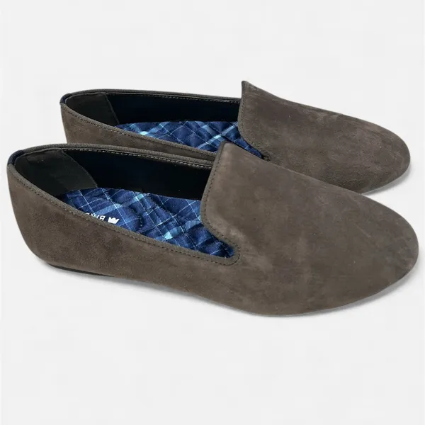 Birdies Starling slip on gray suede flats women’s size 7 - Image 2