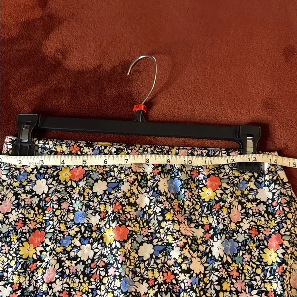 Miami Floral Maxi Skirt - Black and Multicolor - Image 3