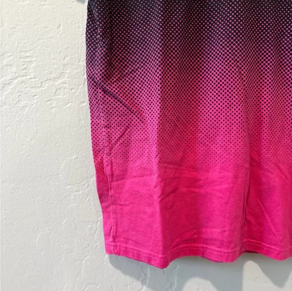 Hollister Black/Pink Ombré Tee - Image 6