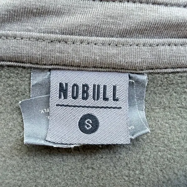 NoBull Project Crossfit Green Ladies Sweatshirt Small Cotton Fleece Gym Crossfit - Image 3