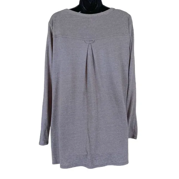Anthropologie Akemi + Kin Fauna Leopard Jungle Print Henley Top - Image 5