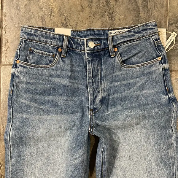 NWT BLANK-NYC‎ The Howard Mid-Rise Loose Fit Jeans Sz 26 - Image 5