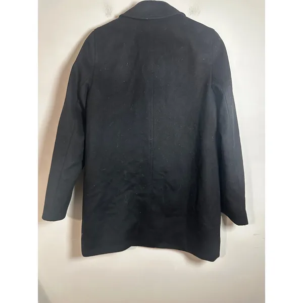 J.Crew Womens Blazer-Coat Black Italian‎ Wool Cashmere Blend Size S Tall - Image 6