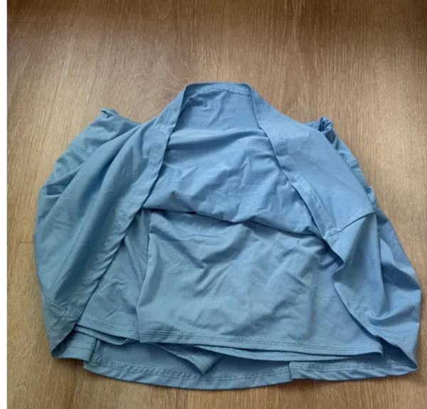 SHEIN Light Blue Crossover Tennis Skort Size M - Image 2