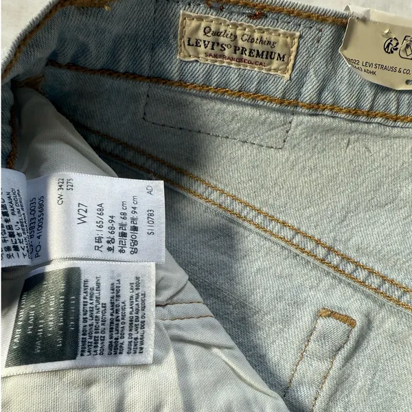 501 Levi’s High-Rise Shorts Premium Denim - Image 5