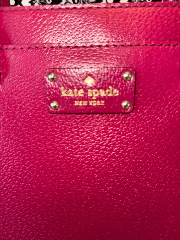 Kate Spade Wellesley Durham Small Pebbled Satchel in Burgundy - Image 3