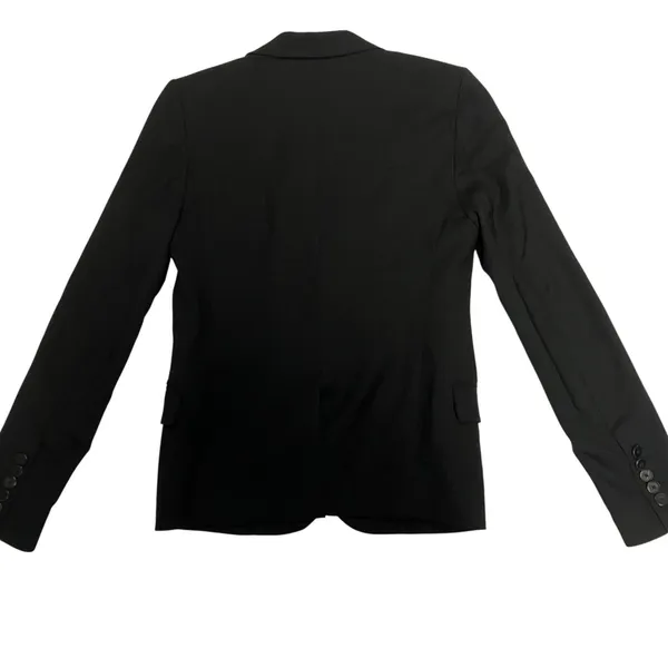 Artizia Babaton Women's Black Blazer Fine Italian Wool Blend Size 0 - Image 5