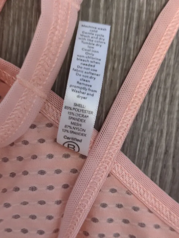 Athleta Orange Racer BAck Tank Top Siz Large - Image 3