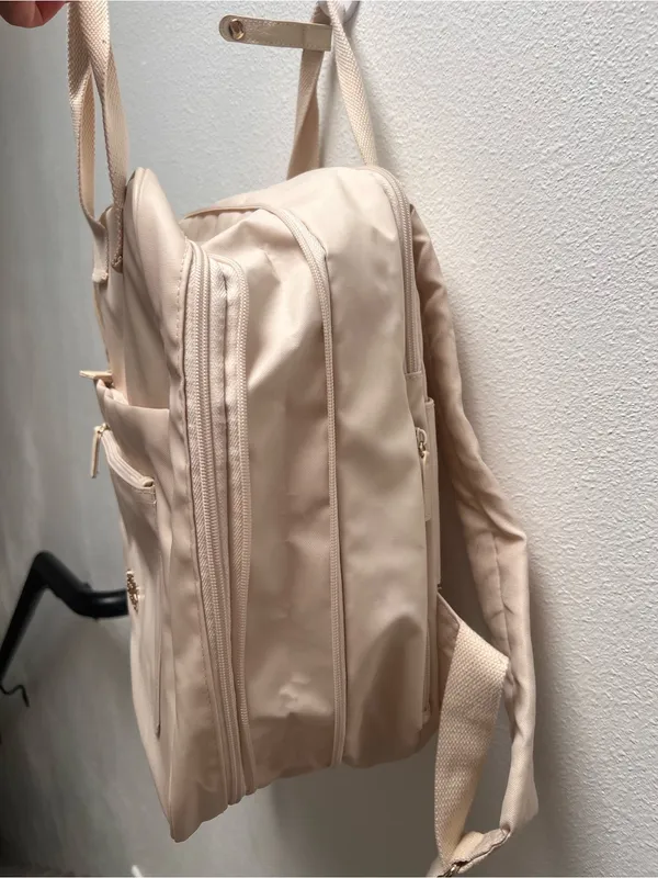 Beis The Expandable Backpack 
in Beige - Image 5