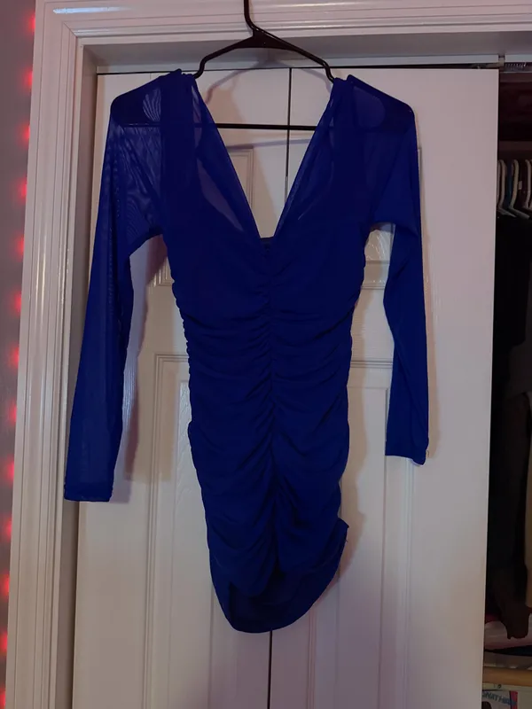 Dillard's Homecoming Dress Blue - Image 2