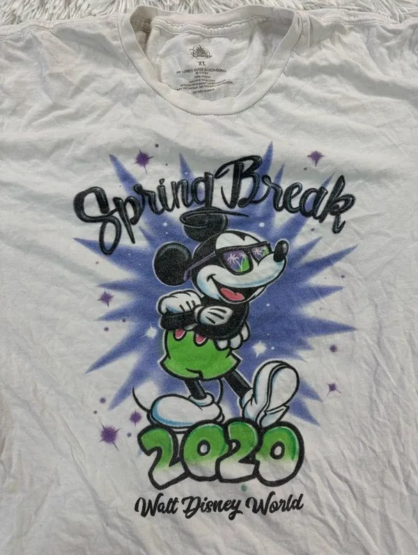 disney spring break graphic top - Image 2