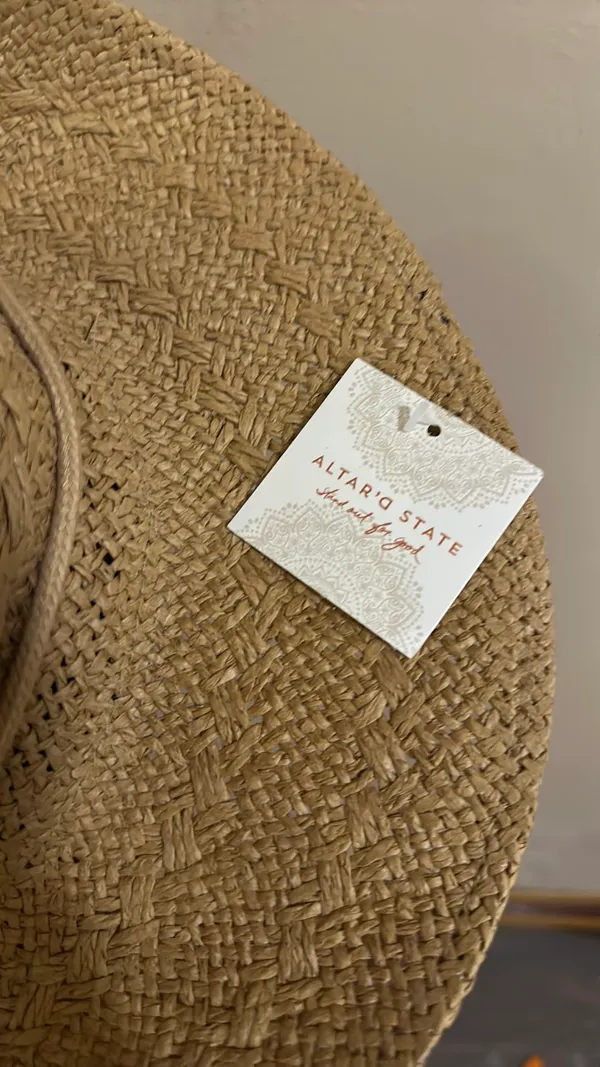 Altar’d state straw cowboy hat - Image 2