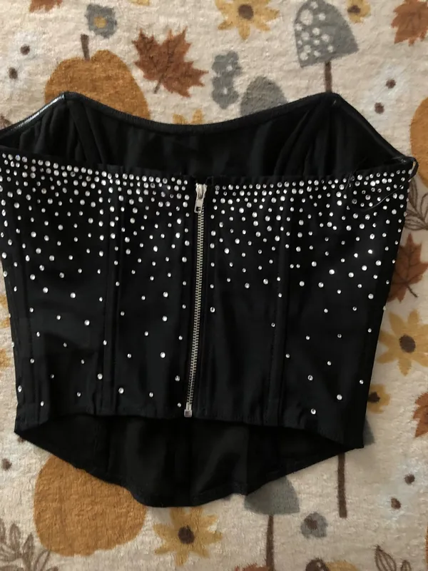 Edikted Corset Top Black - Image 3