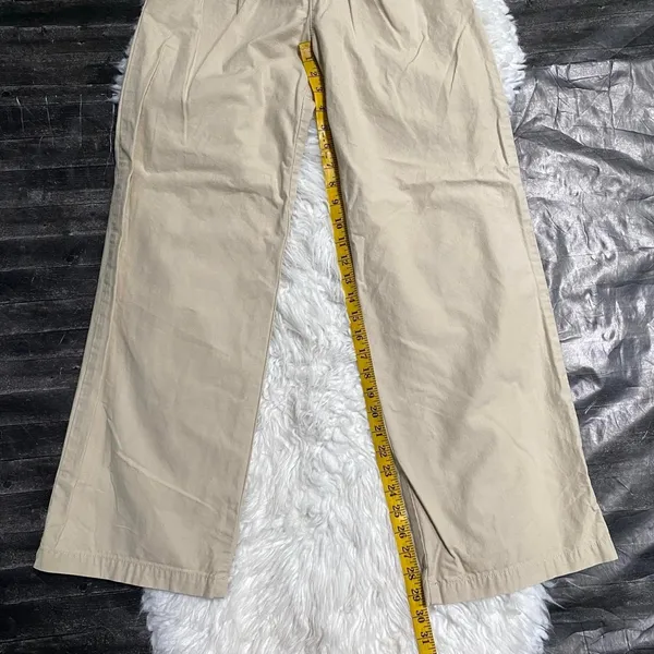 Levi'S Light Brown Tan High Loose Flare Pants Y2k Soft Grunge Light Academia - Image 6