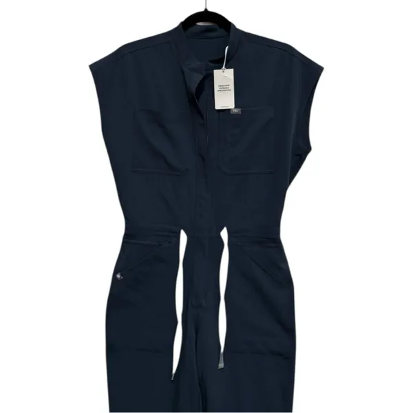 NEW Figs Rafaela Cargo Scrub Jumpsuit Size XS - Image 4