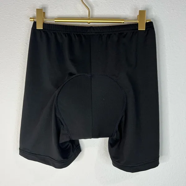 Xcellent Global Womens Cycling Shorts Medium Padded Black Comfortable Activewear - Image 4