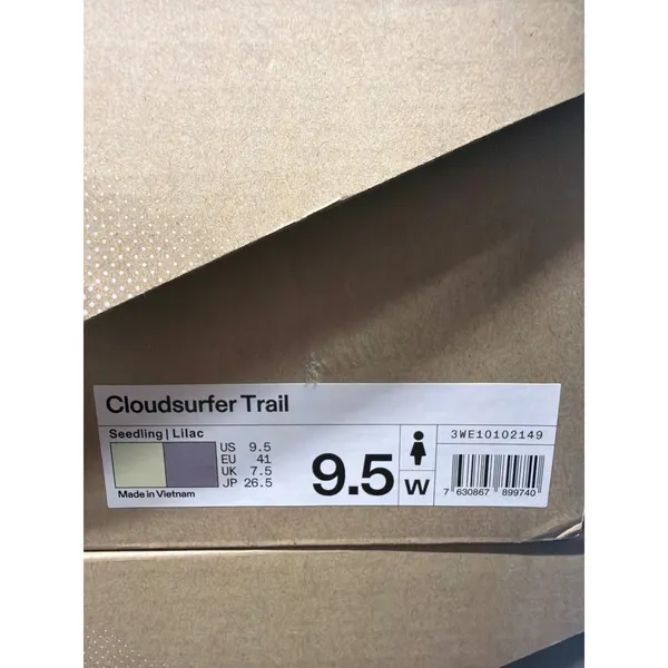 On Women's Cloudsurfer Trail Running Shoes Seedling Lilac Size 9.5 NWB - Image 6