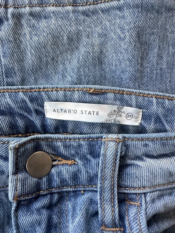 Altar'd State Jeans Straight-Leg - Image 2