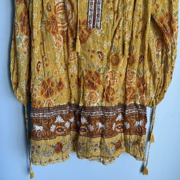 Spell Mystic Tunic Dress Sunflower Large - Image 7