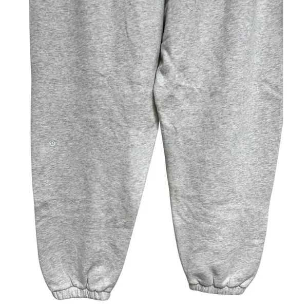 Lululemon 'Scuba' Grey Mid-Rise Oversized Jogger *Regular HCUG‎ Size Large - Image 6