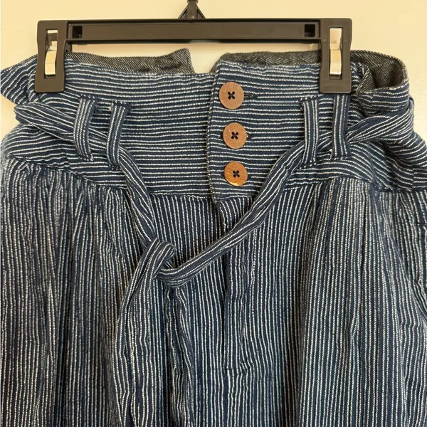 Free People Striped Harem Pants Size 4 - Image 5