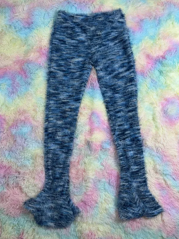 Cute flare blue lounge pants Size XL - Image 2